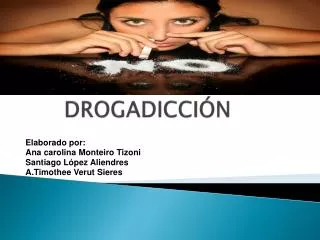 drogadicci n