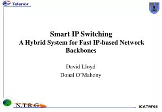 Smart IP Switching A Hybrid System for Fast IP-based Network Backbones