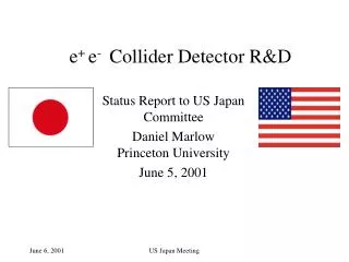e + e - Collider Detector R&amp;D