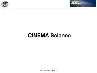 CINEMA Science