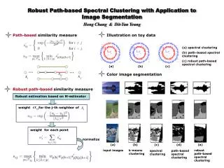 Robust Path-based Spectral Clustering with Application to Image Segmentation