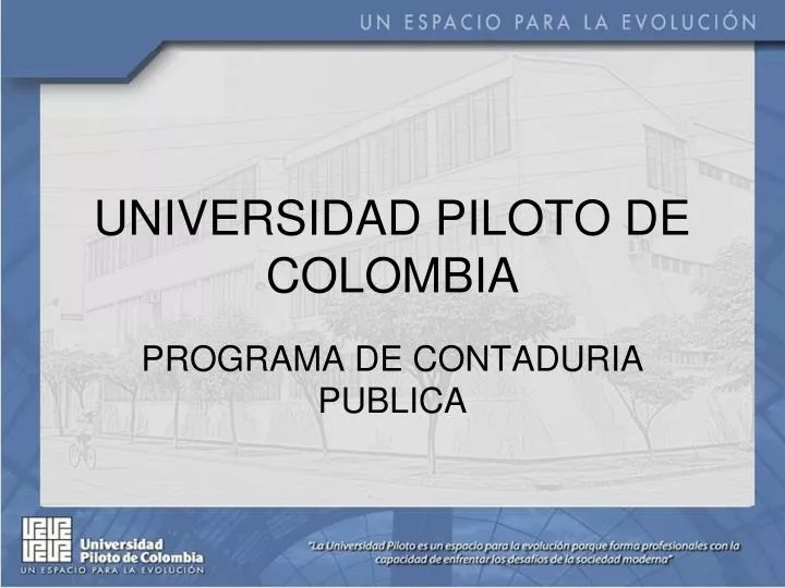 universidad piloto de colombia
