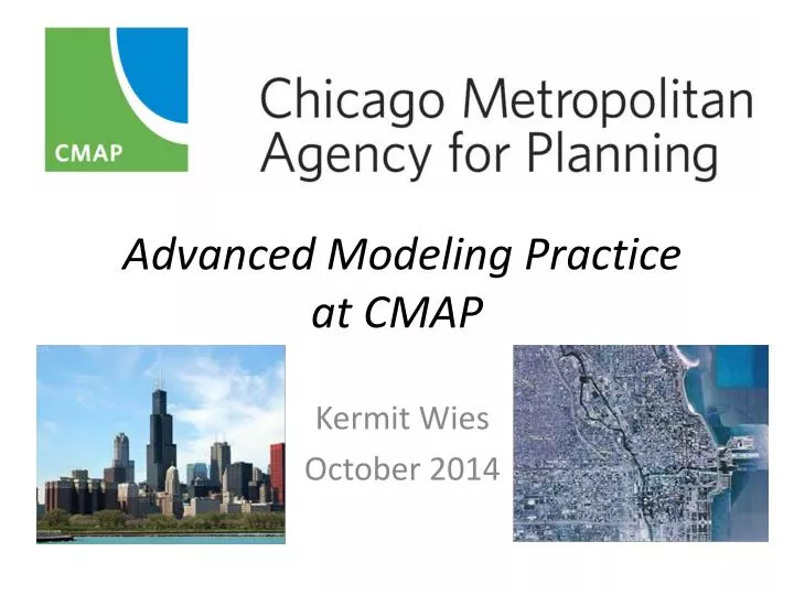 advanced modeling practice at cmap