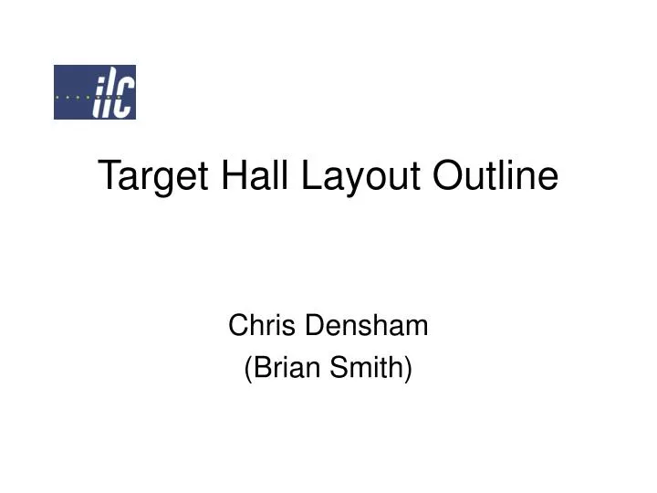 target hall layout outline