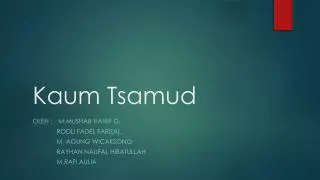 kaum tsamud