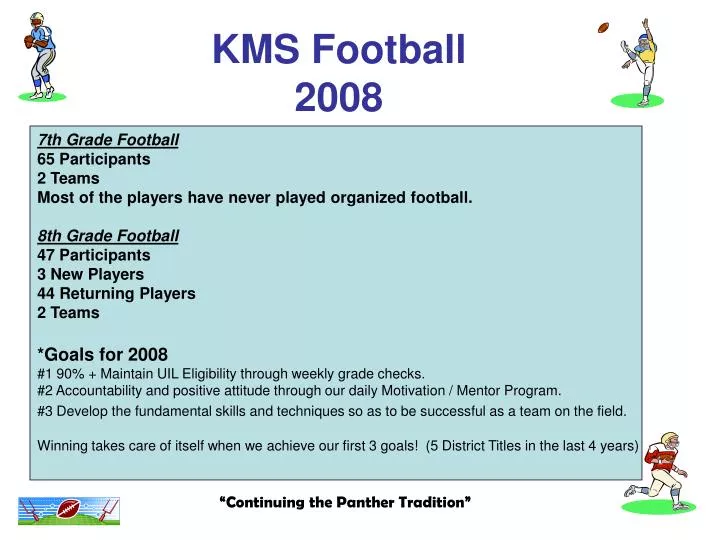 kms football 2008