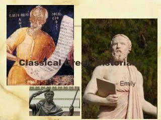 Classical Greek Historians