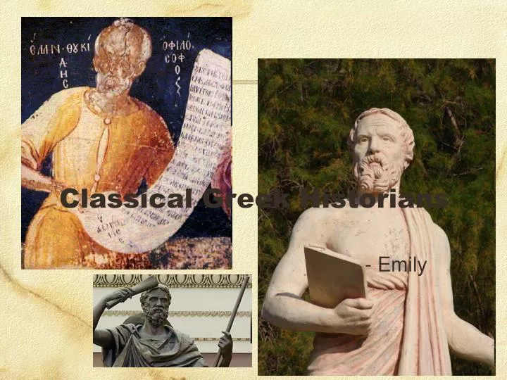classical greek historians