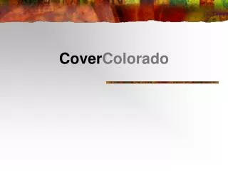 Cover Colorado