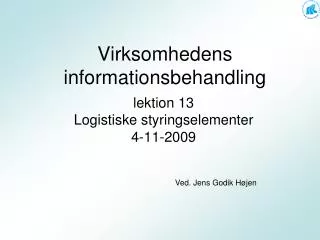 virksomhedens informationsbehandling