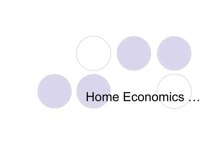 home economics