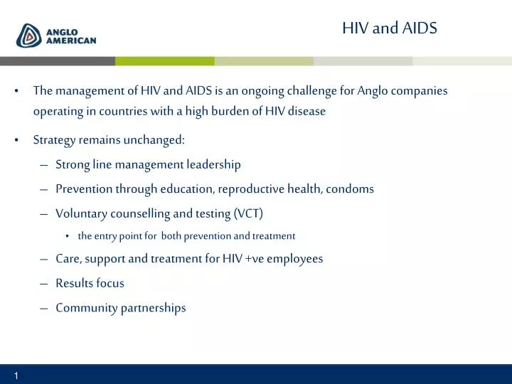 hiv and aids