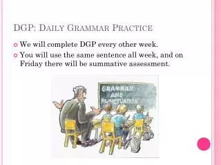 DGP: Daily Grammar Practice