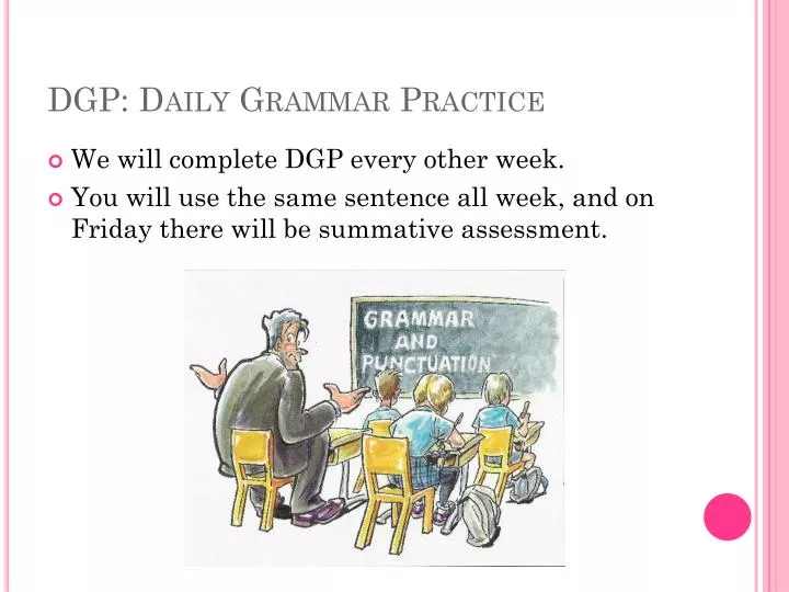 dgp daily grammar practice