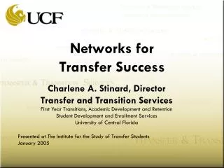 Networks for Transfer Success