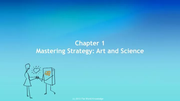 chapter 1 mastering strategy art and science