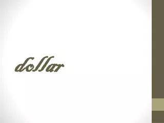 dollar
