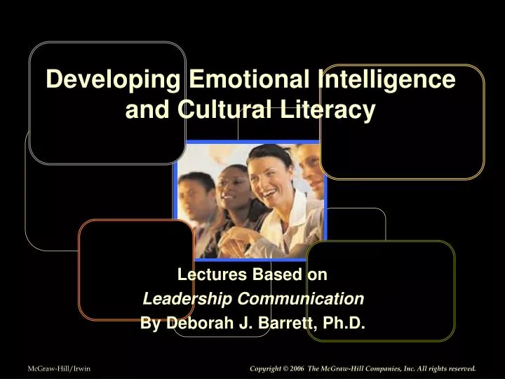 lectures based on leadership communication by deborah j barrett ph d