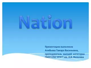 nation