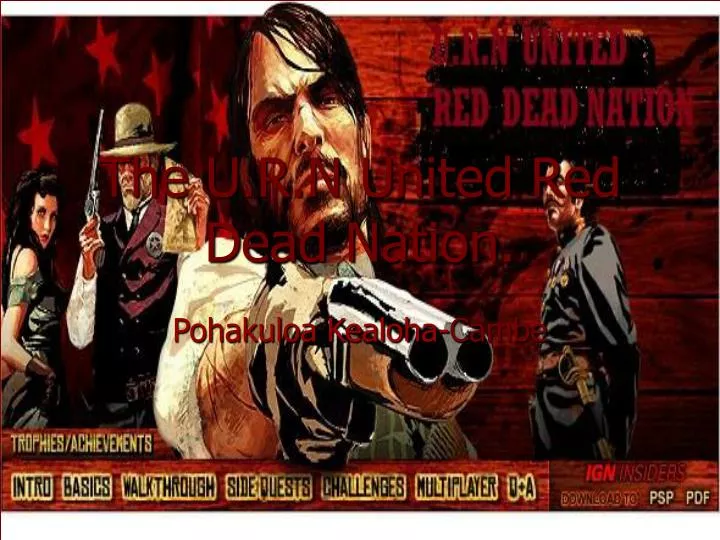 the u r n united red dead nation