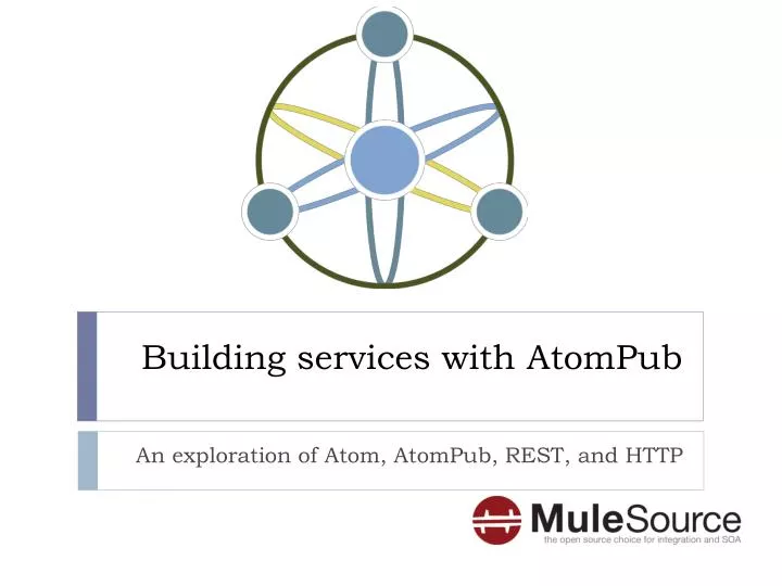 building services with atompub