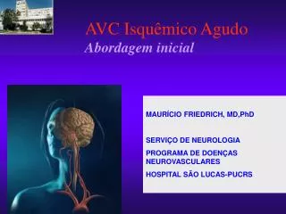 avc isqu mico agudo abordagem inicial