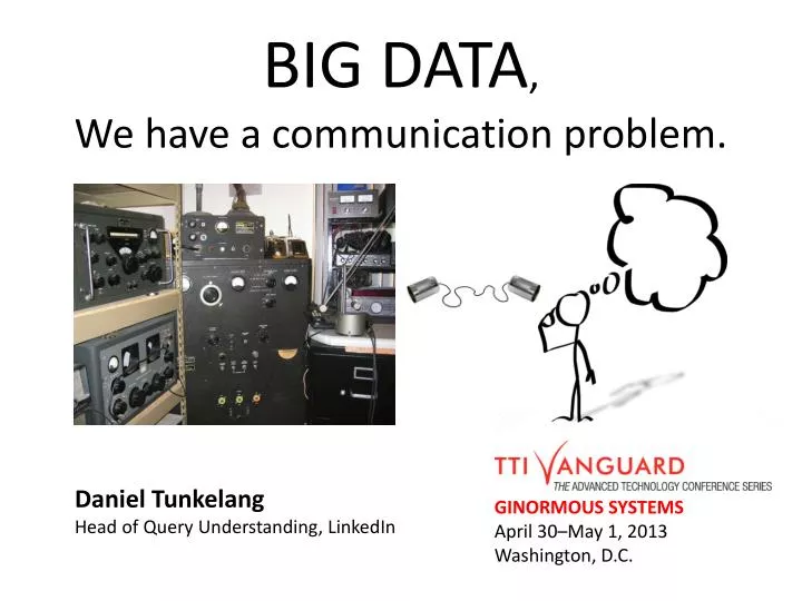 big data we have a communication problem