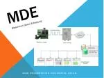 MDE - slide 1