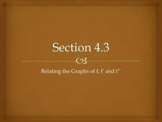 Section 4.3