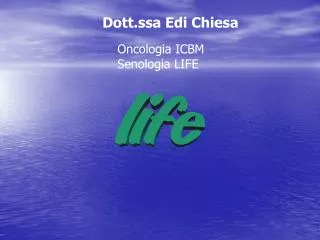 Dott.ssa Edi Chiesa