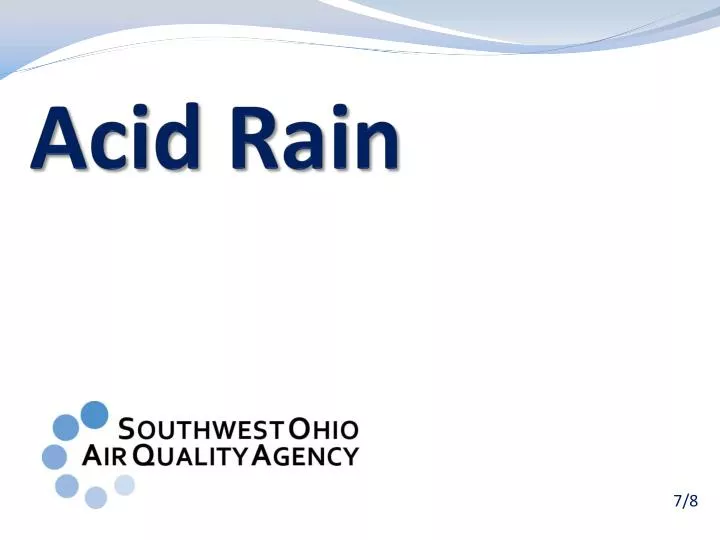 acid rain