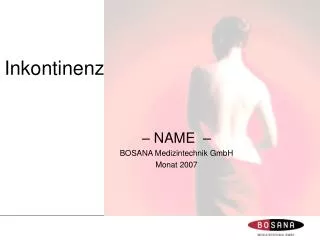 inkontinenz