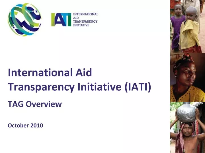 international aid transparency initiative iati tag overview october 2010