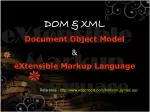 Understanding XML and DOM: Nodes, Elements, and Structure - slide 1