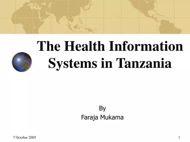 the health information systems in tanzania