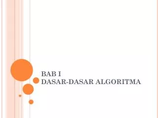 bab i dasar dasar algoritma
