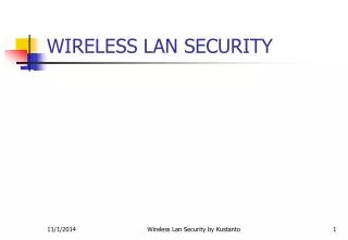wireless lan security