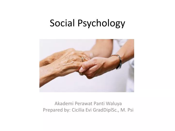 social psychology