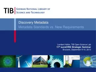 Discovery Metadata