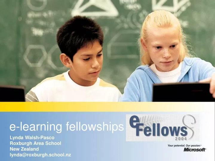 e learning fellowships