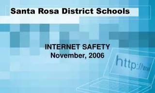 Santa Rosa District Schools