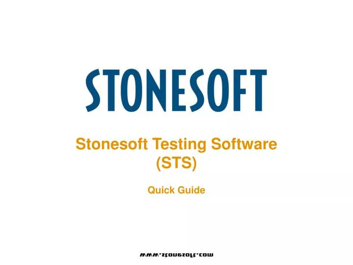 stonesoft testing software sts