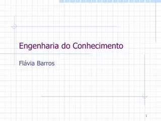 engenharia do conhecimento