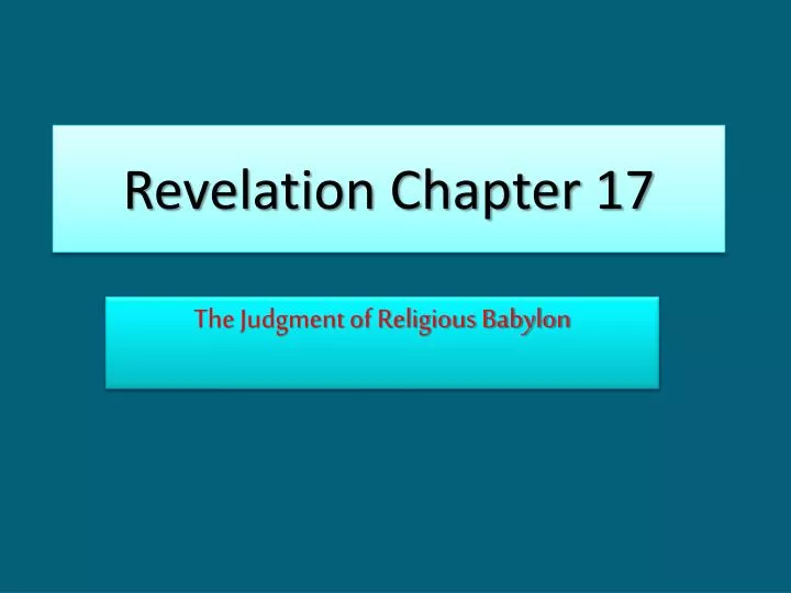 PPT - Revelation Song PowerPoint Presentation, free download - ID