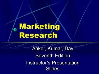 Marketing Research