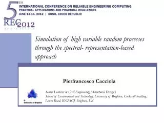 Simulation of high variable random processes through the spectral- representation-based approach