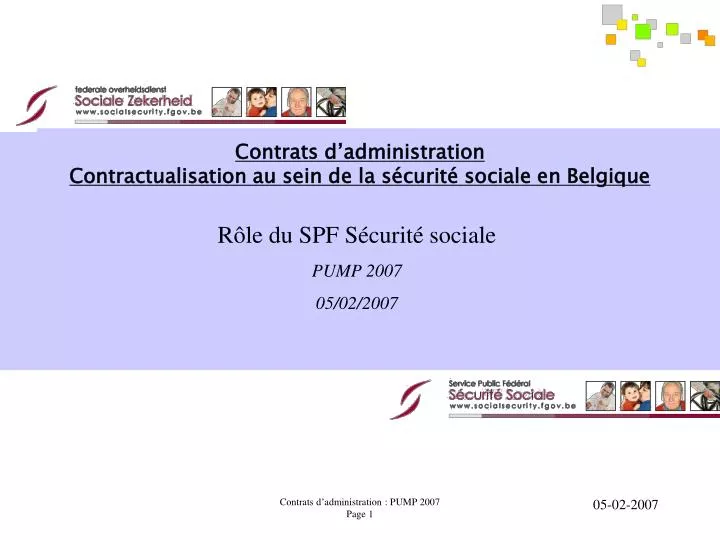 contrats d administration contractualisation au sein de la s curit sociale en belgique