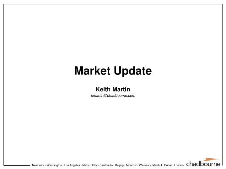 market update