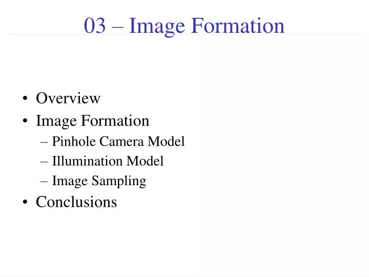 03 image formation
