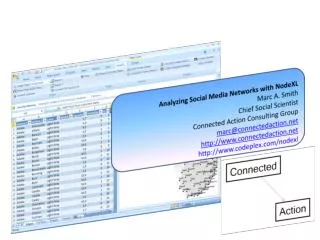 Analyzing Social Media Networks with NodeXL Marc A. Smith